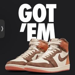 Nike Air Jordan 1 High “Dusted Clay” 11W/9.5M