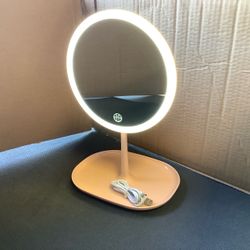8 Inch Rechargeable Led Mirror
