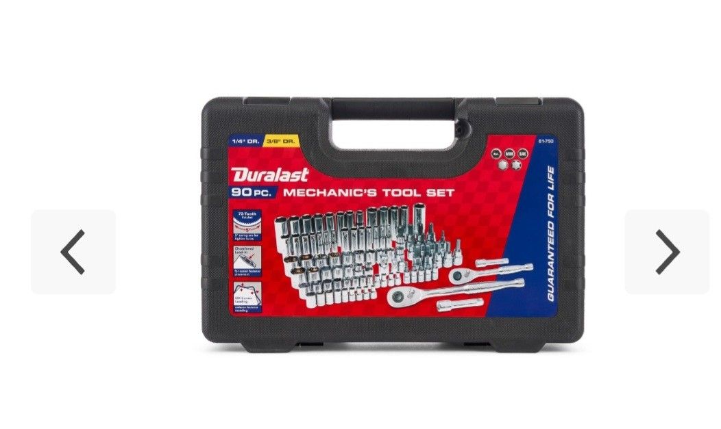 90 PC Dual Ratchets Set ( Brand New)