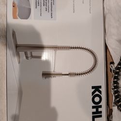 KOHLER, Stainless Steel Kitchen Faucet