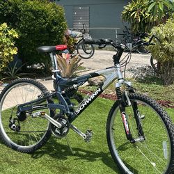 Schwinn S25 full-suspension aluminum 17.5 26”