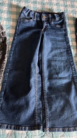 Kids Dark Wash Straight Leg Jeans