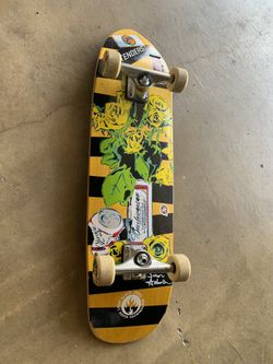 Jason Adams Skateboard Beer And Roses