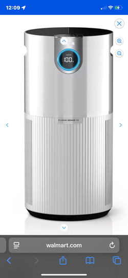 shark clean sense air purifer
