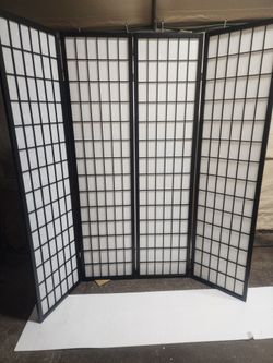 Room divider screen