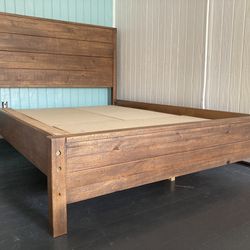 Wooden Queen bed frame