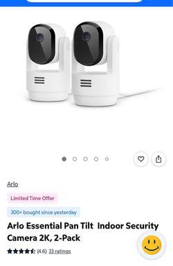 ARLO indoor camera. 2pack