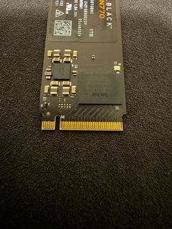 1 TB NVME - WD Black