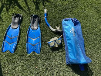Snorkel Set Men’s 9-13 Snorkeling Gear