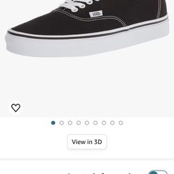 Vans - Size 6.5 Men Or 8 Women