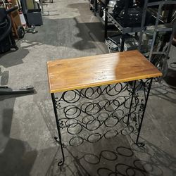 Wine Rack Table 