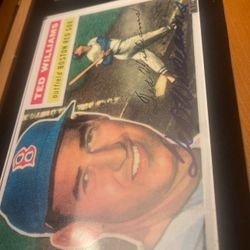 Ted Williams Autographed Card Set