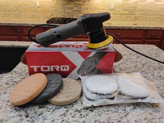 Chemical Brothers TORQX Random Orbital Polisher Kit with pads