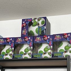 Hatchin Yoshi Mario galaxy movie eyes light up