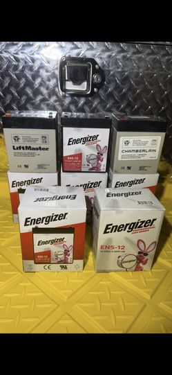 Garage Door Opener New Backup Batteries 