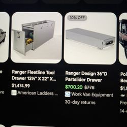 Ranger Tool Drawer Box