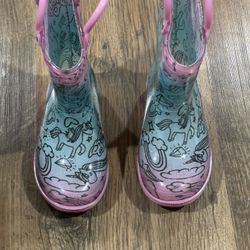 Green/Pink Unicorn Boots