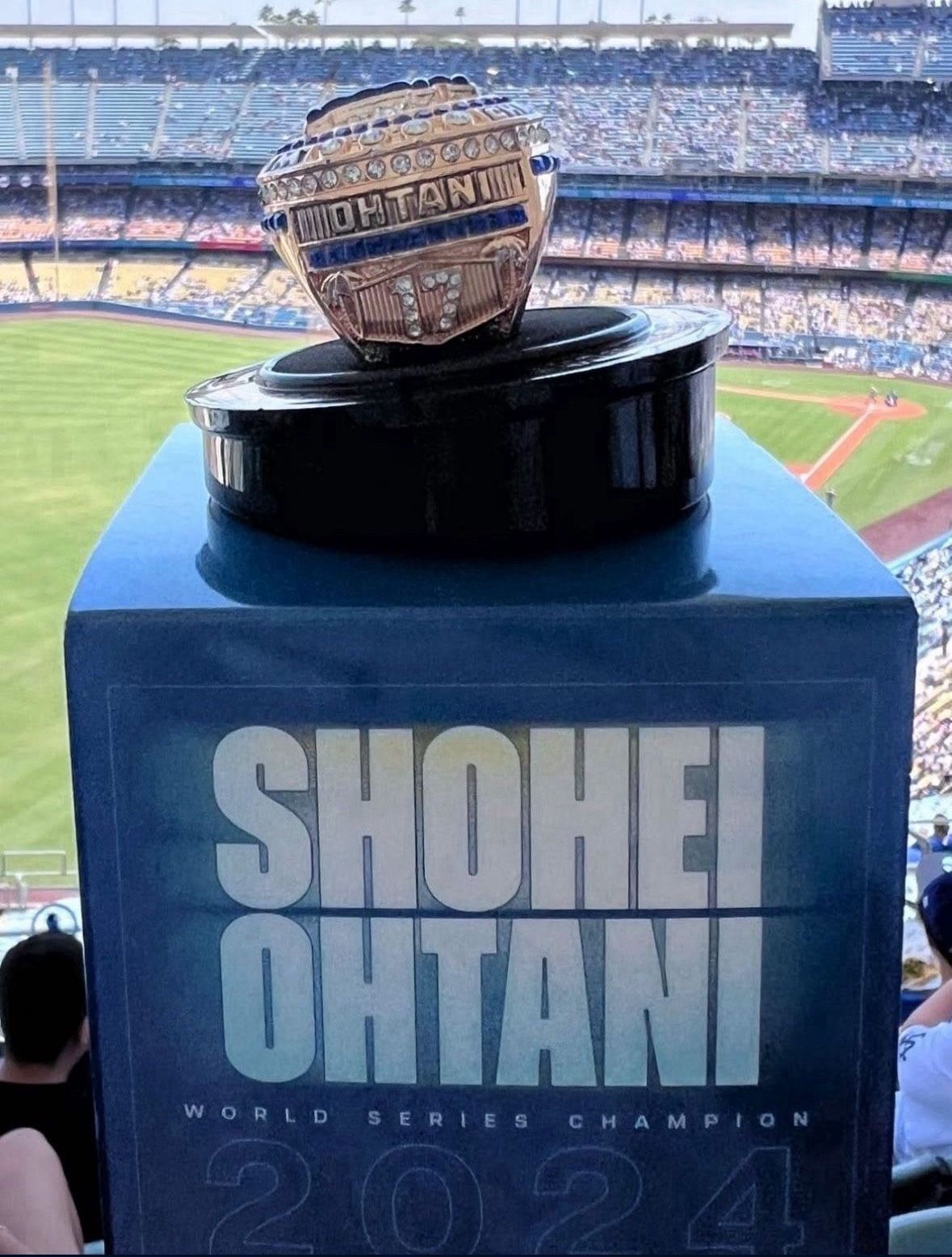 Ohtani Sga world Series Ring 2025 dodgers sga