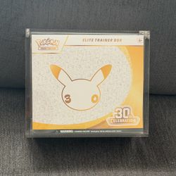 Pokemon  Magnetic Elite Trainer Box  Acrylic Protector
