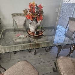 Glass Dining Table 