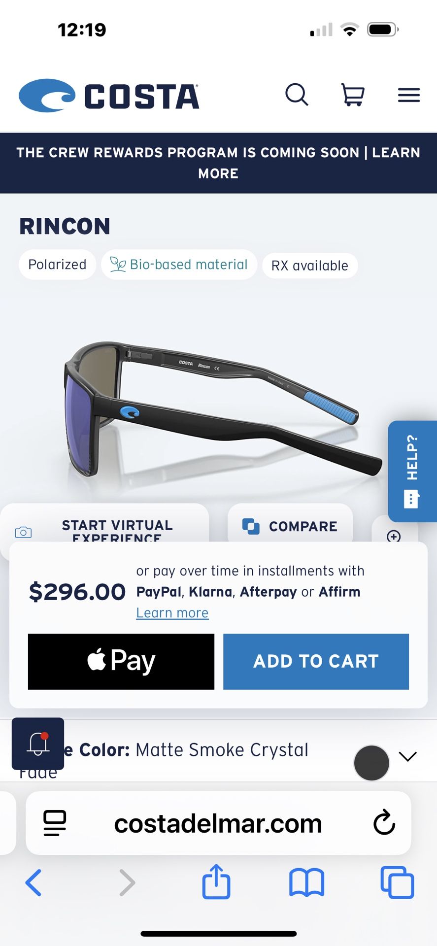 Costa Sunglasses Rincon