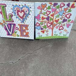 2 Kids Bedroom Pictures Great  Shape $10 For Both