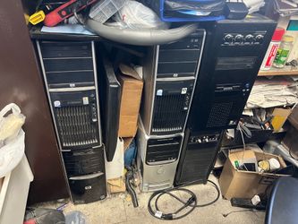 Old Computer Towers / Most Work