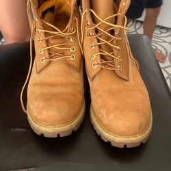 Timberland boots, light brown, size 9