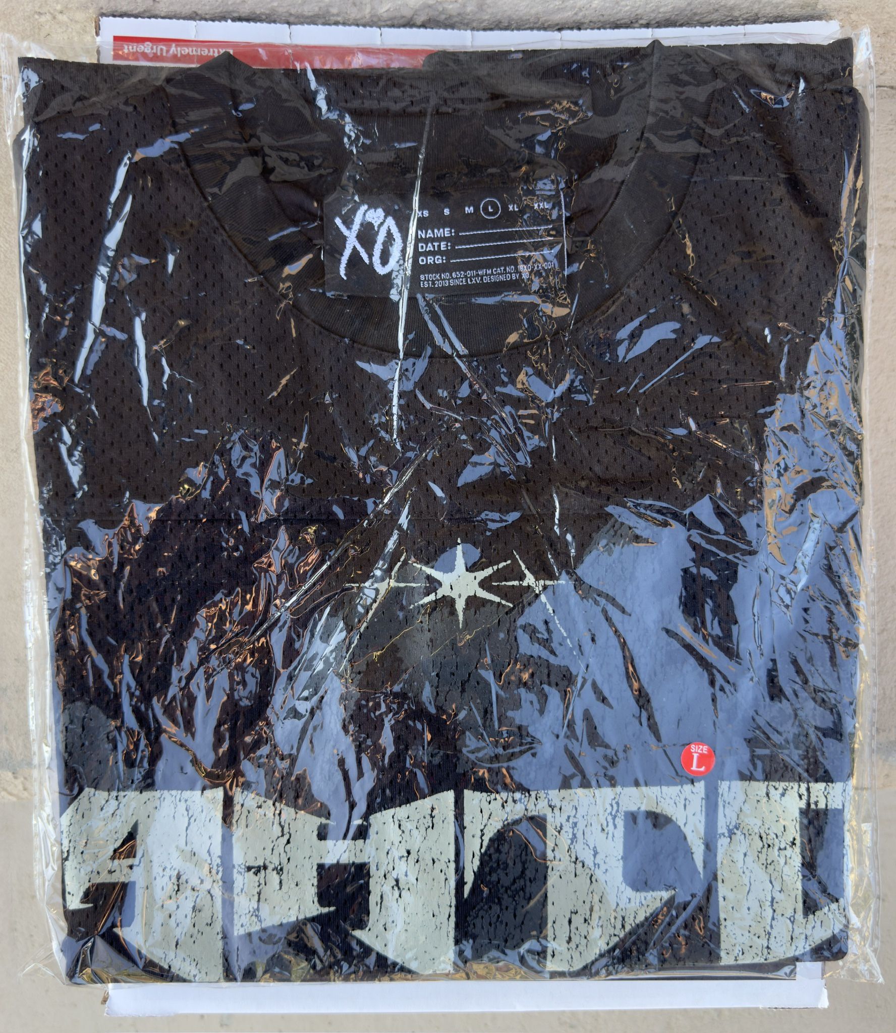 The Weeknd After Hours Tour Merch Jersey
