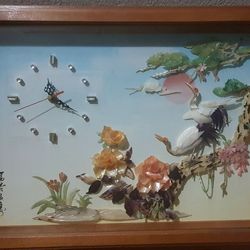 Vintage Oriental shadow box 1970's