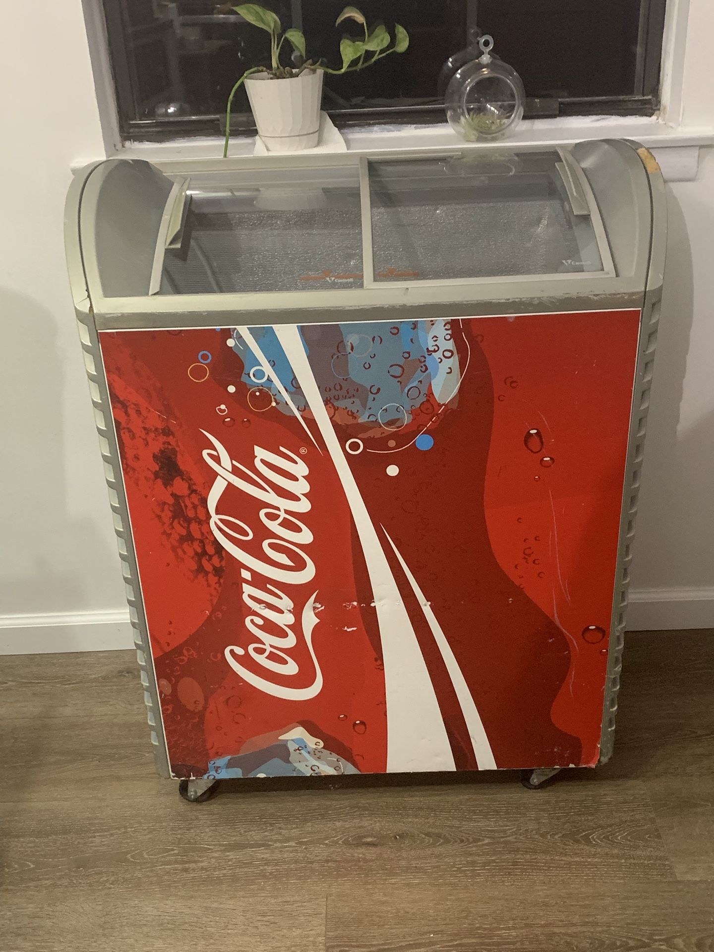 Authentic Vintage Coca-Cola Fridge/Freezer