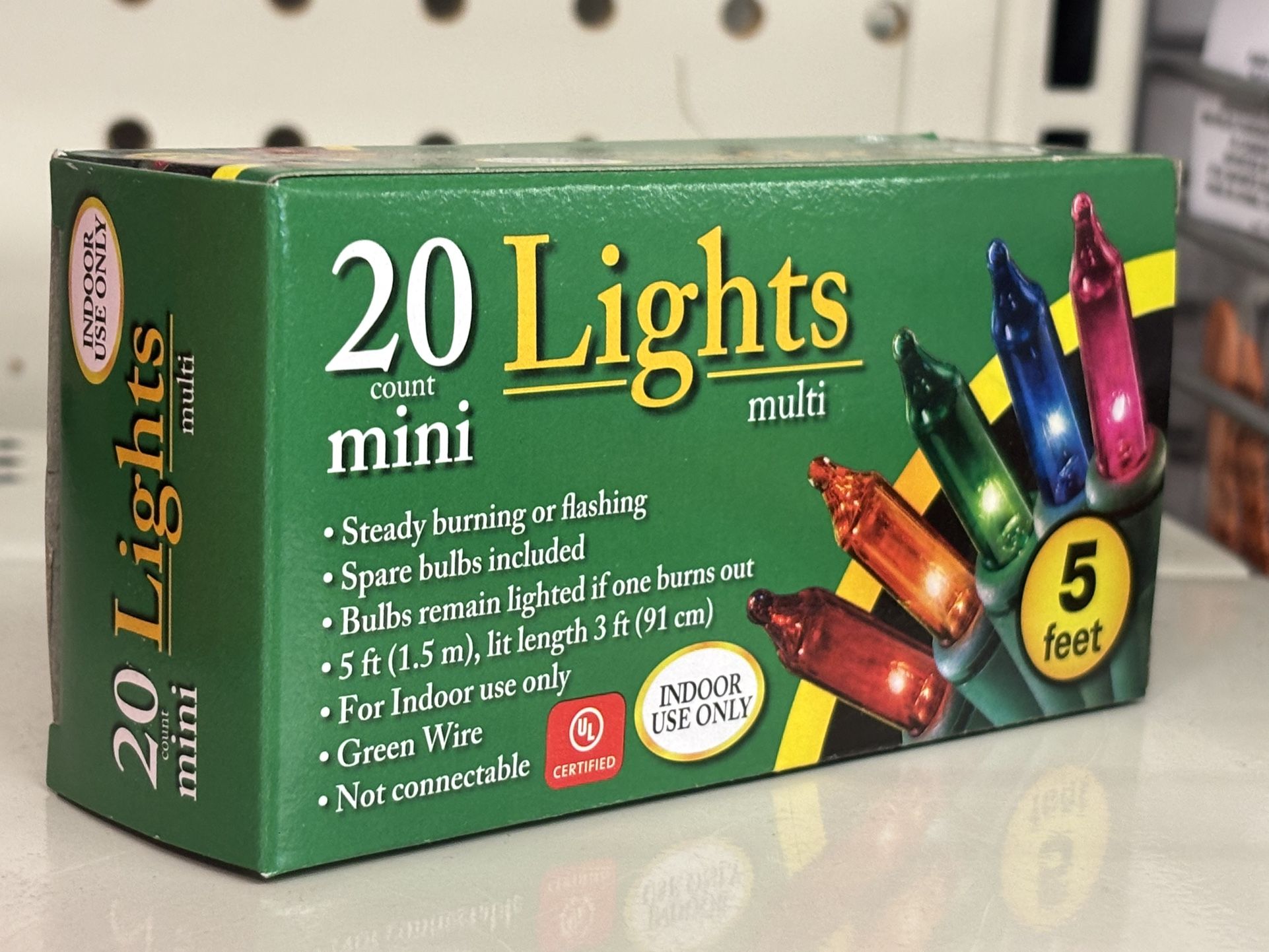 20 counts Multi Mini Lights For Decoration 