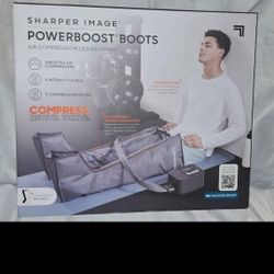 Sharper Image Sports Compression Boots. Brand New