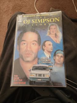 The OJ Simpson Story #5 Comic Book