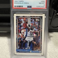 1992 Topps Shaquille O’Neal Draft Pick. 