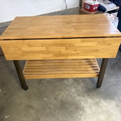 Foldable kitchen table $200 or BEST OFFER