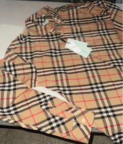 BURBERRY SHIRT FOR MEN BRAND  NEW