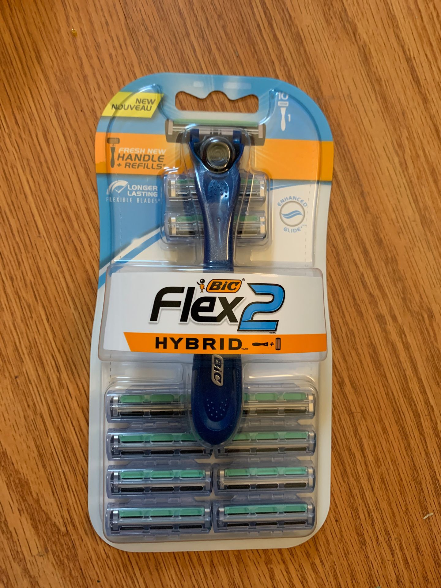 Bic flex 2 hybrid with 10 refills $4