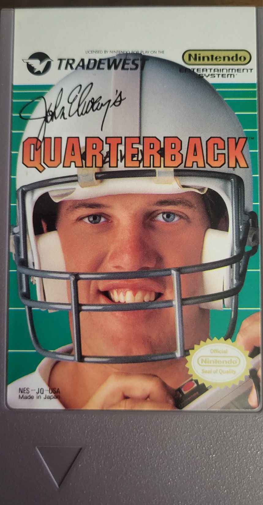 Tradewest John Elway's Quarterback Nintendo Entertainment System
