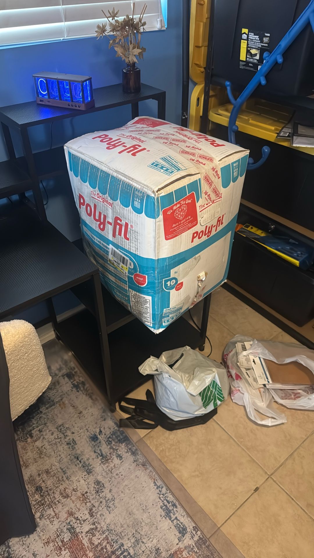 10lbs Poly-fil Pillow Filling