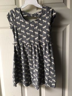 Girls horse dress 4T