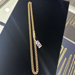 10k Gold Chino Chain