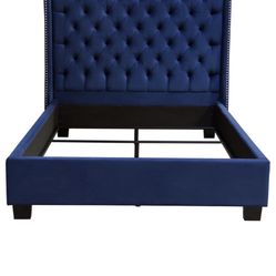 Blue Kind Bed Frame