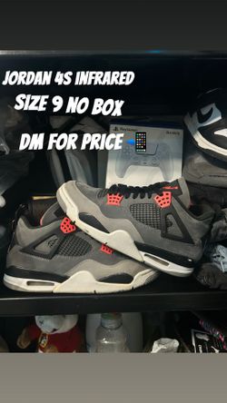 Jordan 4s Size 9 Infrared 