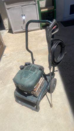 Gas Power washer with new hose