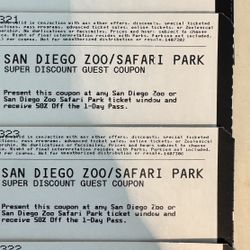50% OFF San Diego Zoo Admission 