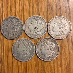 Morgan silver dollars