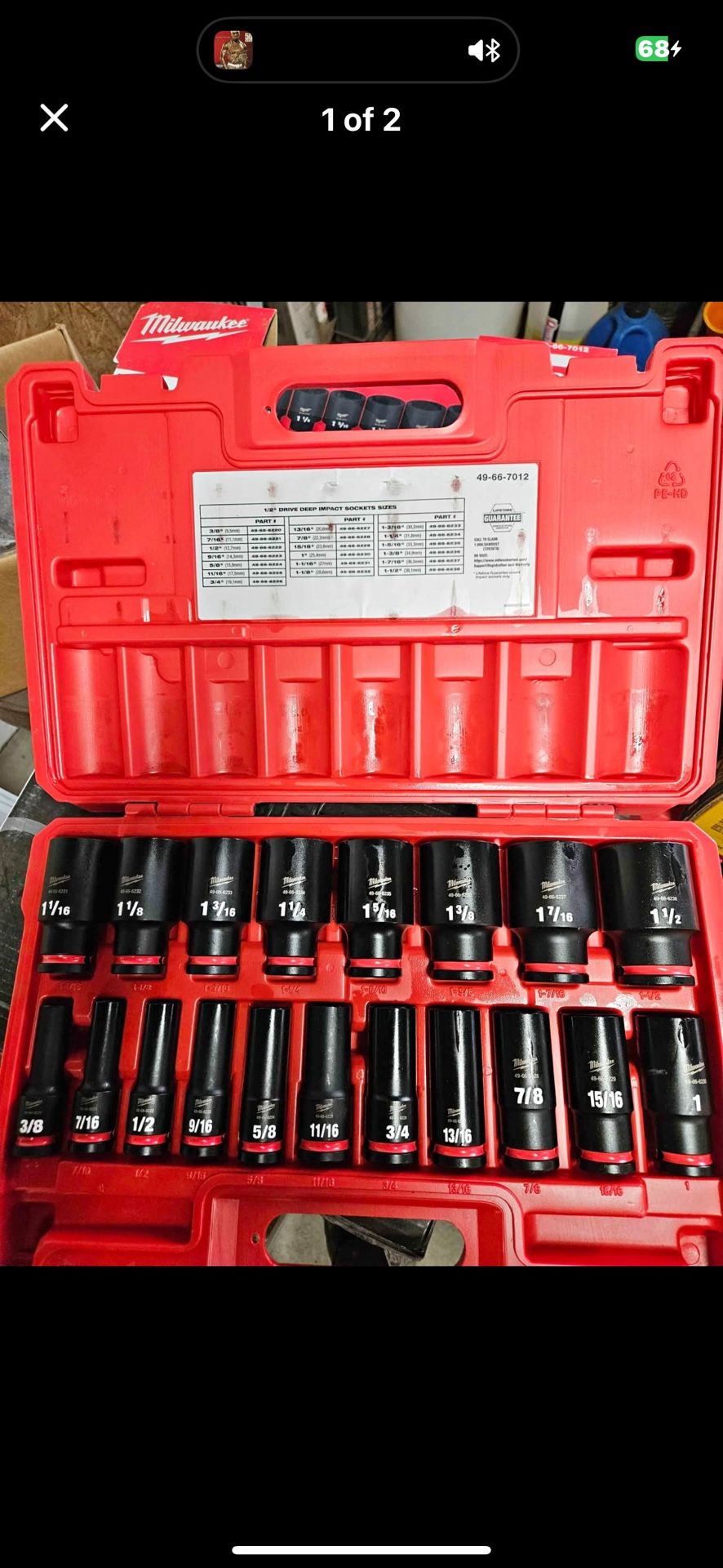 Milwaukee Socket Set