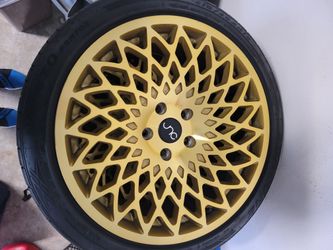 18" Rims .. Backrims Are 18" Stagg 