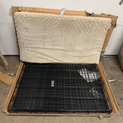 Brand new Brand new iCrate single door dog crate  with a comfortable cushion included.